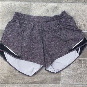 Grey Lulu Lemon Shorts